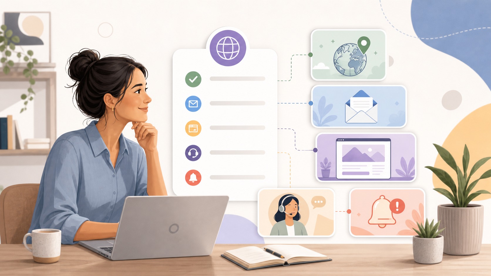 GoDaddy guided domain onboarding for small business