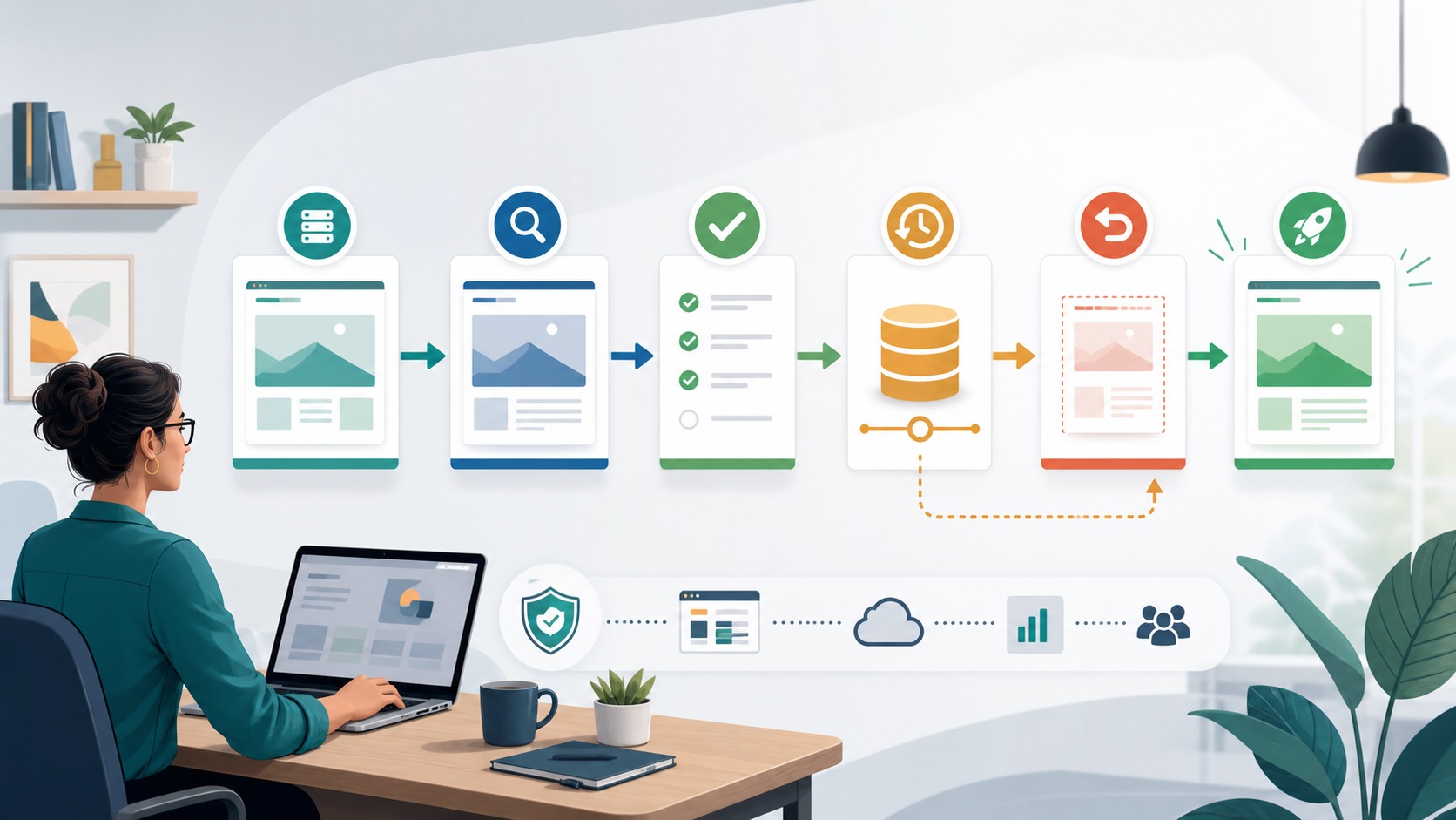 managed hosting for small business websites staging and rollback workflow